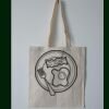 Budget Calico Tote Bag Thumbnail