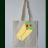 Budget Calico Tote Bag Thumbnail
