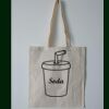 Budget Calico Tote Bag Thumbnail