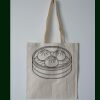 Budget Calico Tote Bag Thumbnail