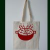Budget Calico Tote Bag Thumbnail