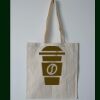 Budget Calico Tote Bag Thumbnail