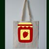 Budget Calico Tote Bag Thumbnail