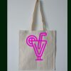 Budget Calico Tote Bag Thumbnail