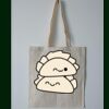 Budget Calico Tote Bag Thumbnail