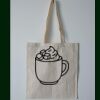 Budget Calico Tote Bag Thumbnail