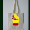 Budget Calico Tote Bag Thumbnail