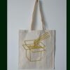 Budget Calico Tote Bag Thumbnail