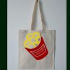 Budget Calico Tote Bag Thumbnail