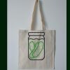 Budget Calico Tote Bag Thumbnail