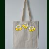 Budget Calico Tote Bag Thumbnail