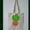 Budget Calico Tote Bag Thumbnail