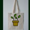 Budget Calico Tote Bag Thumbnail