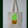 Budget Calico Tote Bag Thumbnail