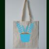 Budget Calico Tote Bag Thumbnail