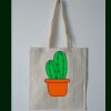 Budget Calico Tote Bag Thumbnail