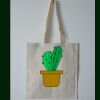 Budget Calico Tote Bag Thumbnail