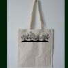 Budget Calico Tote Bag Thumbnail