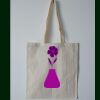 Budget Calico Tote Bag Thumbnail