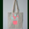 Budget Calico Tote Bag Thumbnail