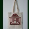 Budget Calico Tote Bag Thumbnail