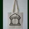 Budget Calico Tote Bag Thumbnail