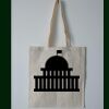 Budget Calico Tote Bag Thumbnail