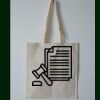 Budget Calico Tote Bag Thumbnail