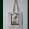 Budget Calico Tote Bag Thumbnail