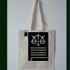 Budget Calico Tote Bag Thumbnail