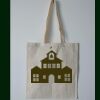 Budget Calico Tote Bag Thumbnail