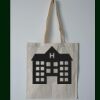 Budget Calico Tote Bag Thumbnail
