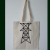 Budget Calico Tote Bag Thumbnail