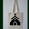 Budget Calico Tote Bag Thumbnail