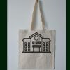 Budget Calico Tote Bag Thumbnail