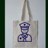 Budget Calico Tote Bag Thumbnail