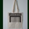 Budget Calico Tote Bag Thumbnail