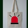 Budget Calico Tote Bag Thumbnail