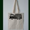 Budget Calico Tote Bag Thumbnail