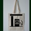 Budget Calico Tote Bag Thumbnail