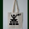 Budget Calico Tote Bag Thumbnail