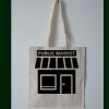 Budget Calico Tote Bag Thumbnail