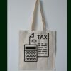 Budget Calico Tote Bag Thumbnail