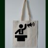 Budget Calico Tote Bag Thumbnail