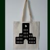 Budget Calico Tote Bag Thumbnail