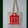 Budget Calico Tote Bag Thumbnail