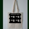 Budget Calico Tote Bag Thumbnail