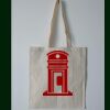 Budget Calico Tote Bag Thumbnail
