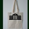 Budget Calico Tote Bag Thumbnail