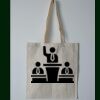 Budget Calico Tote Bag Thumbnail